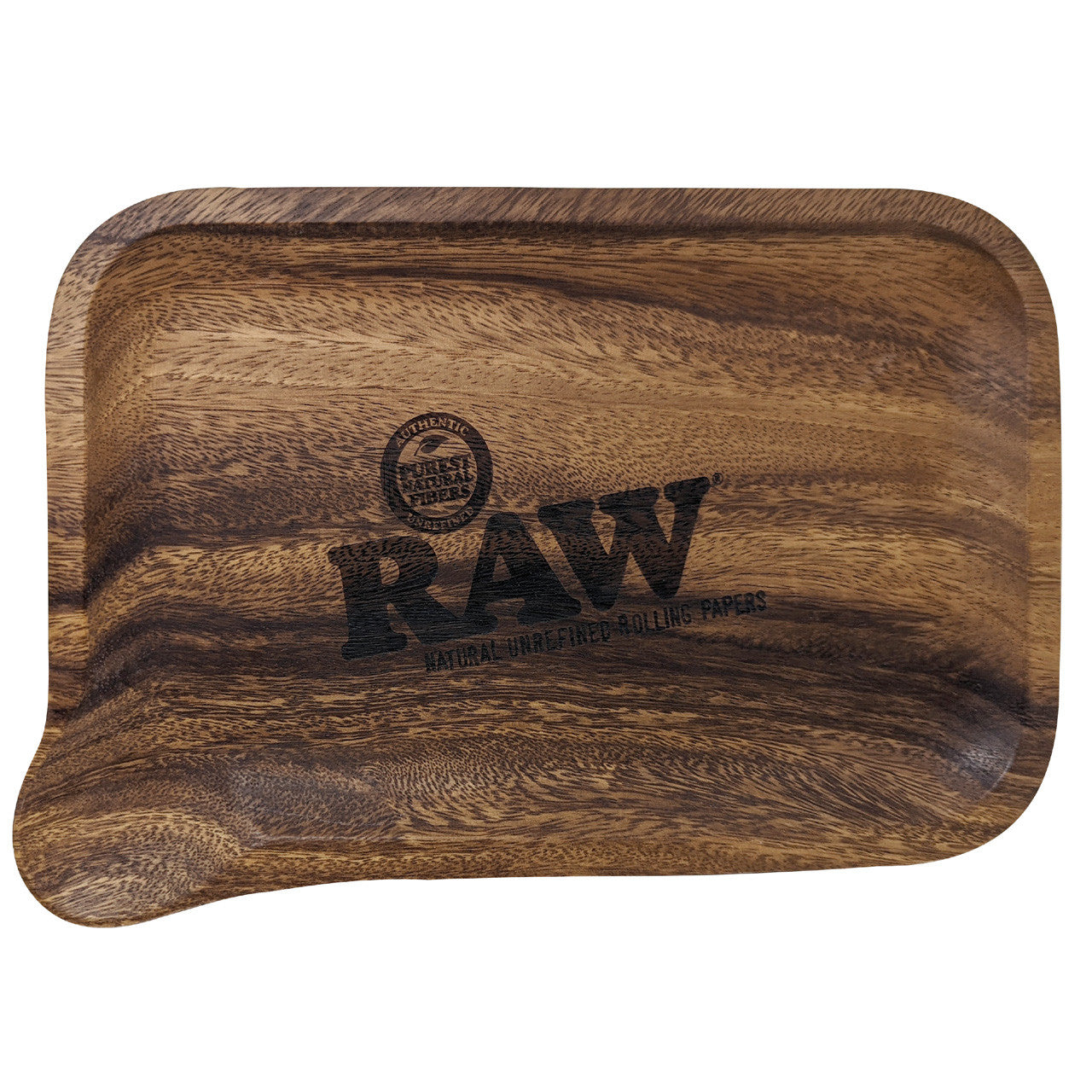 RAW® - Wooden Rolling Tray with Pour Spout