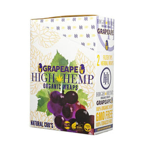 High Hemp Wraps - Grape Ape / Box