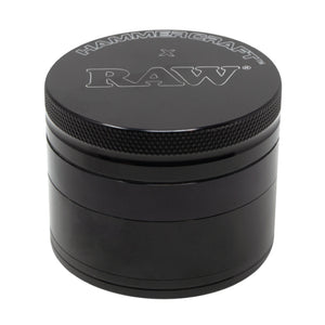 RAW® x Hammercraft 4 Part Grinder - Black / 2.2"
