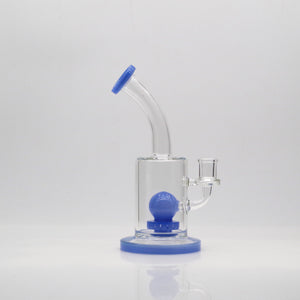 Banger Hanger with Internal Ball and Perc (Online Only) - Solid Blue