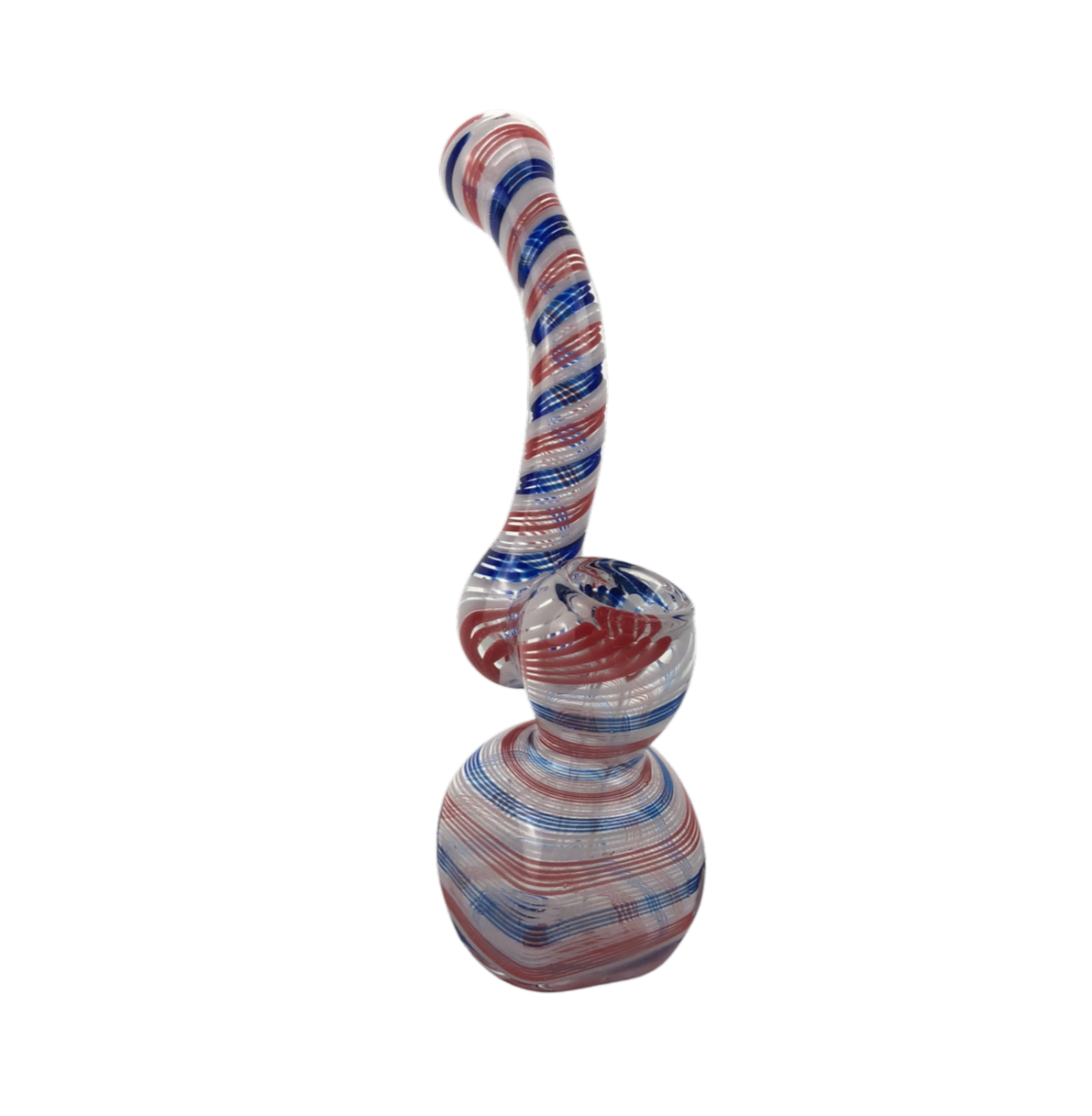6" Small Squiggle Bubbler - 1