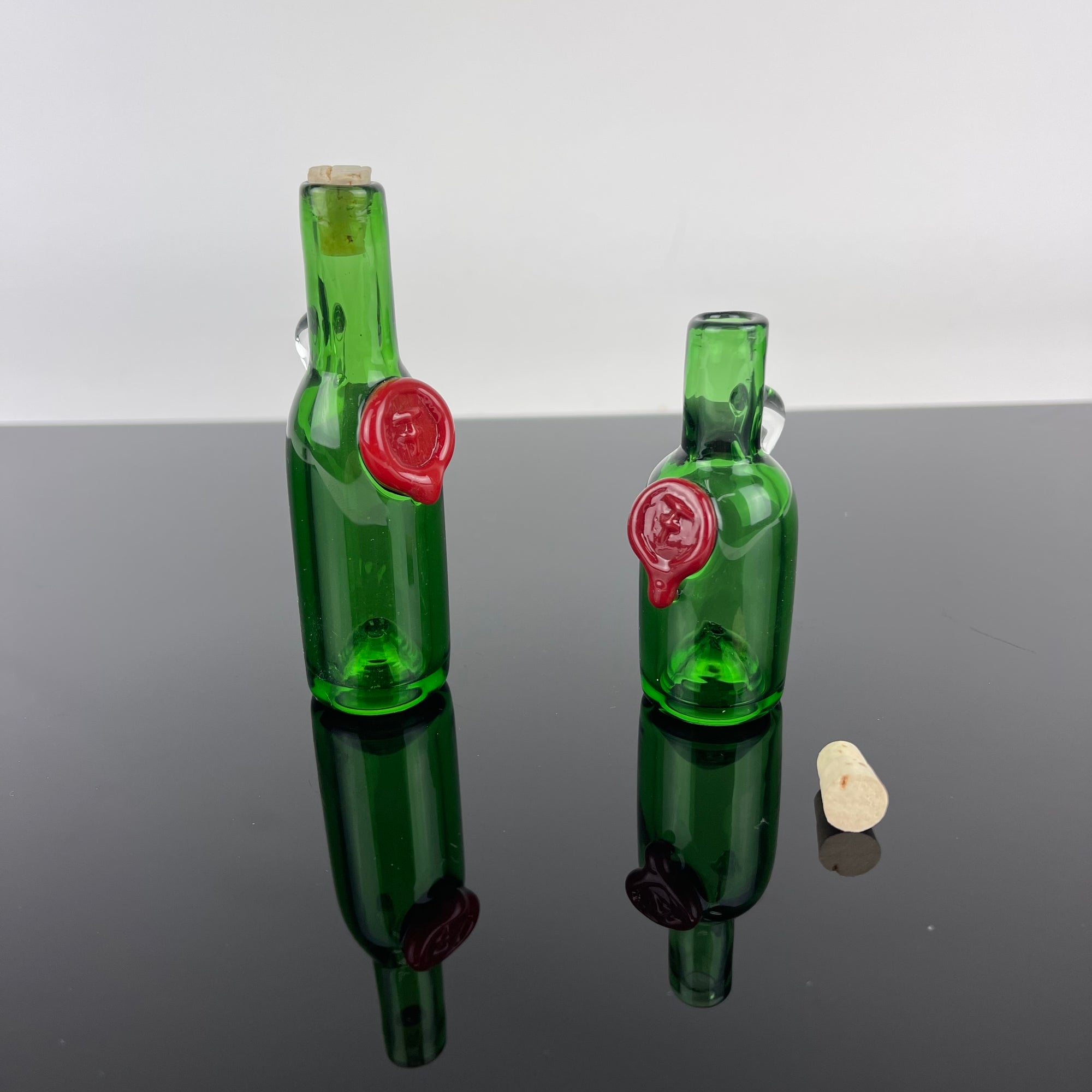 Twinkletoes Wine Bottle Chillum / Pendy - 2