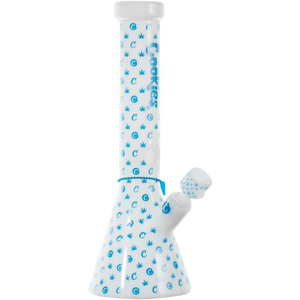 Cookies V Beaker Bong (ONLINE ONLY) - White