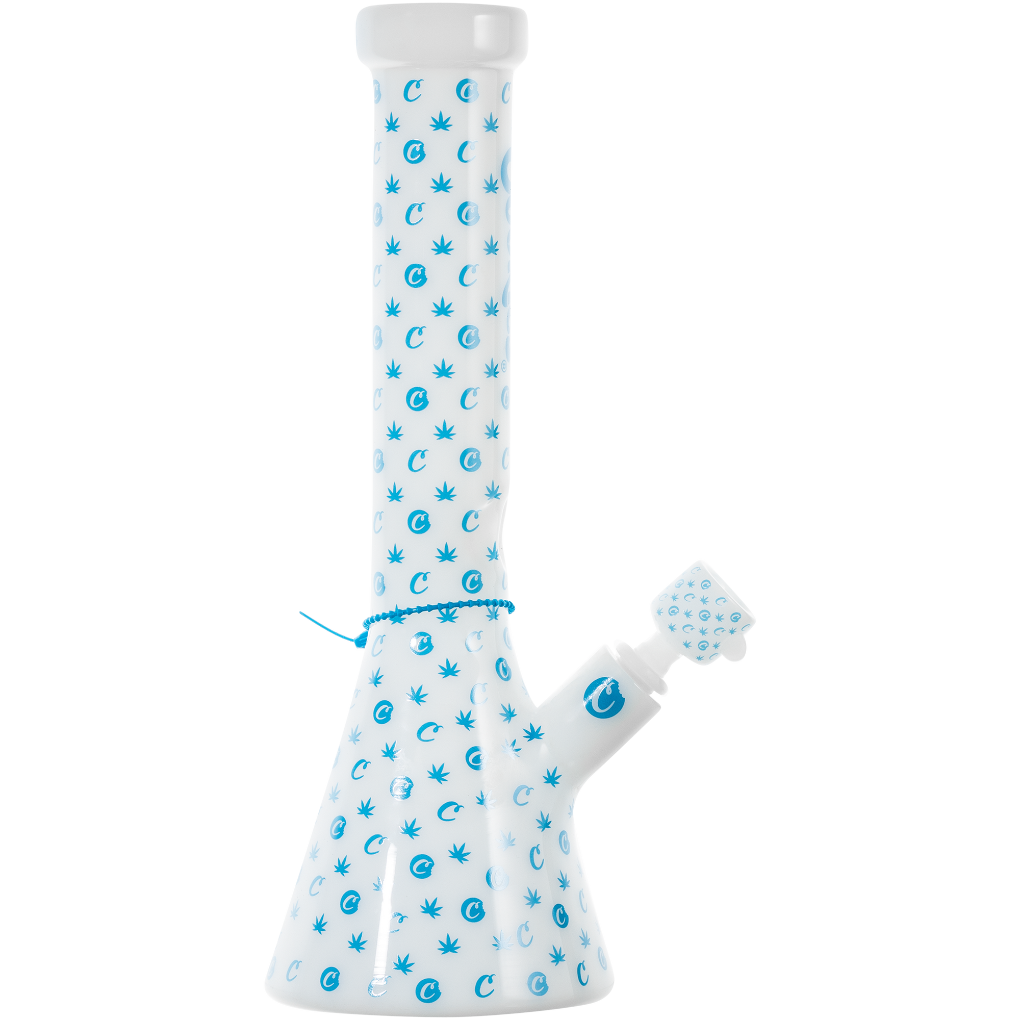 Cookies V Beaker Bong (ONLINE ONLY) - White