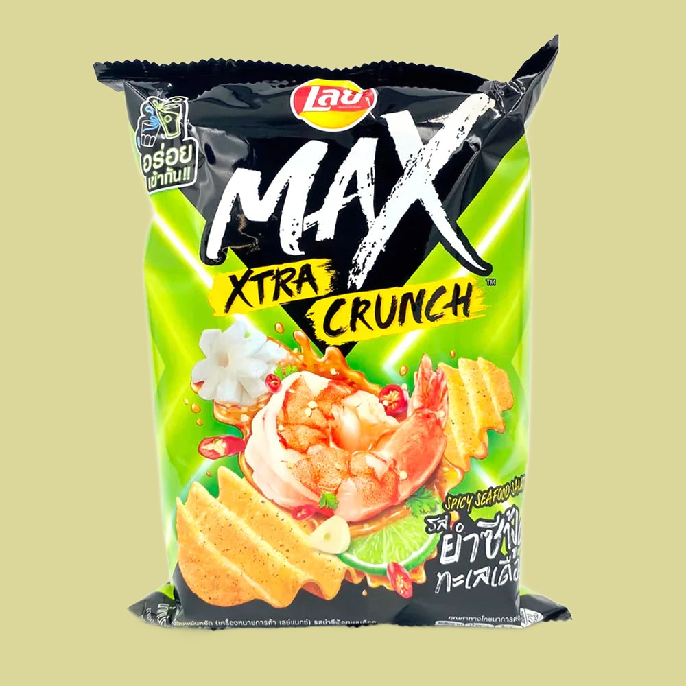 Lay's MAX Spicy Seafood Salad (Thailand)