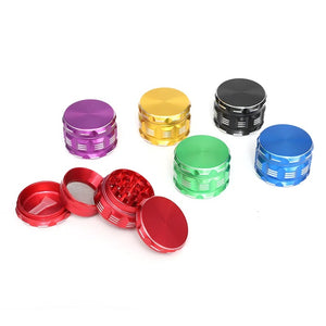 Engravable 4 Piece Aluminum Grinder 63mm