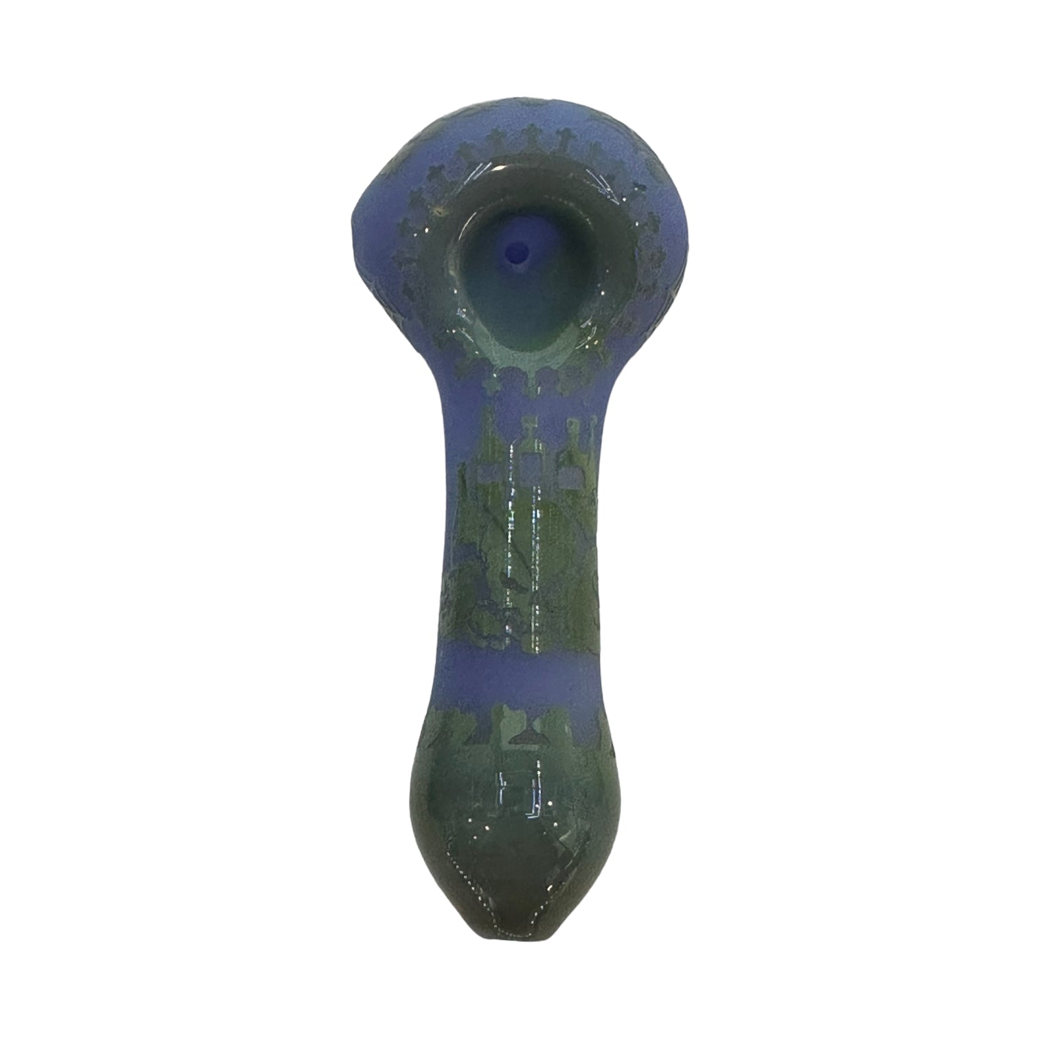 Graphic Skull Spoon - Purple