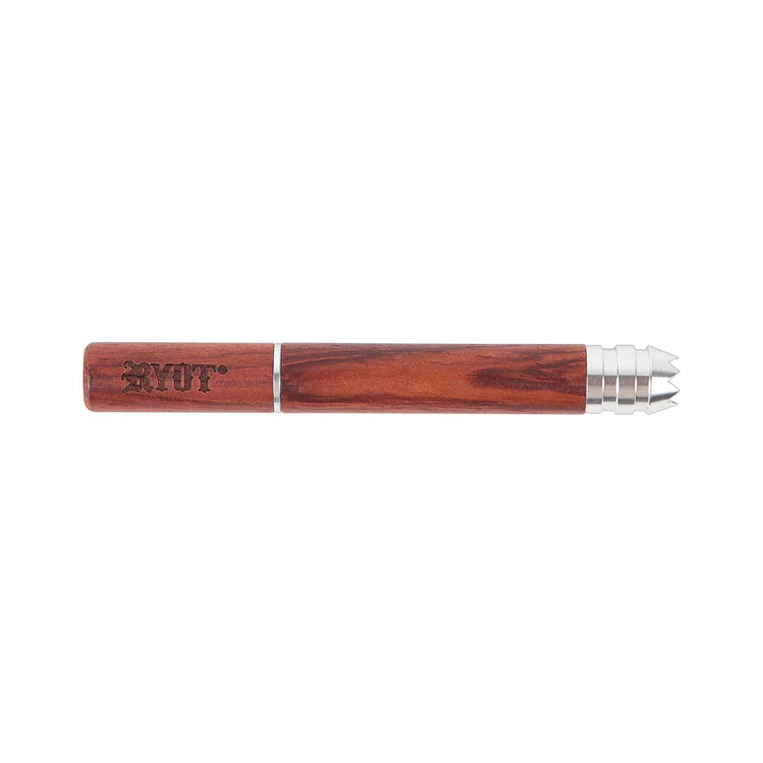 RYOT LARGE (3") WOOD TASTER TWIST WITH DIGGER TIP TUBED - Rosewood