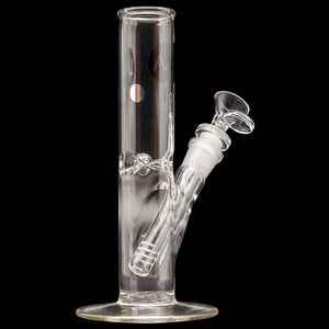 LA Pipes 8" Straight Bong with Ice Pinch (ONLINE ONLY)