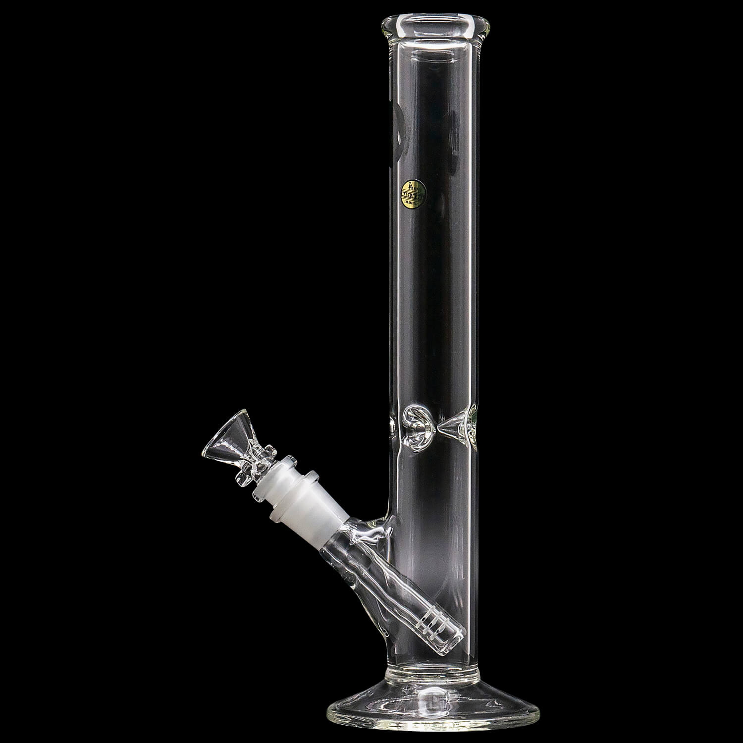 LA Pipes 12" Clear Straight Shot Bong (ONLINE ONLY)