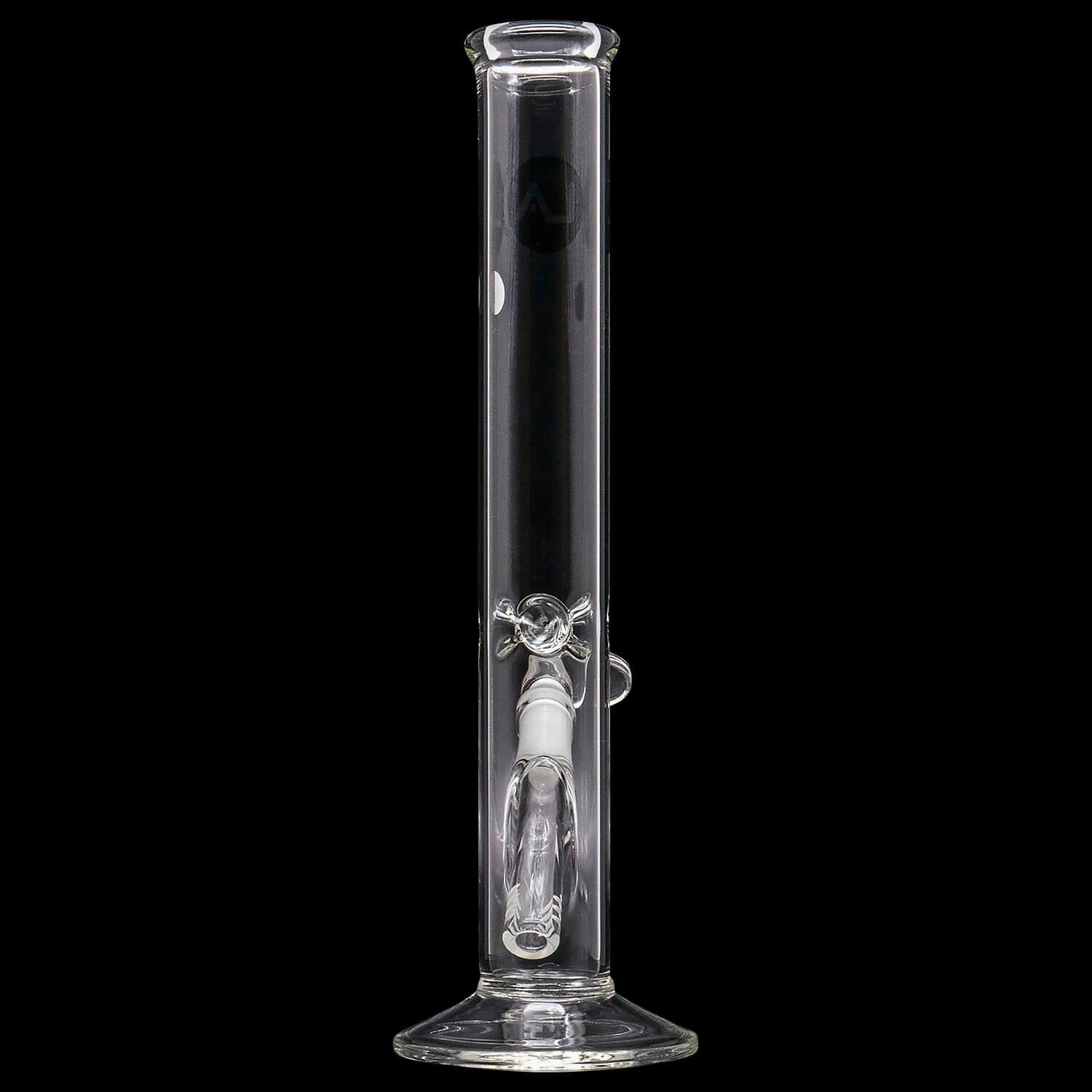 LA Pipes 12" Clear Straight Shot Bong (ONLINE ONLY)