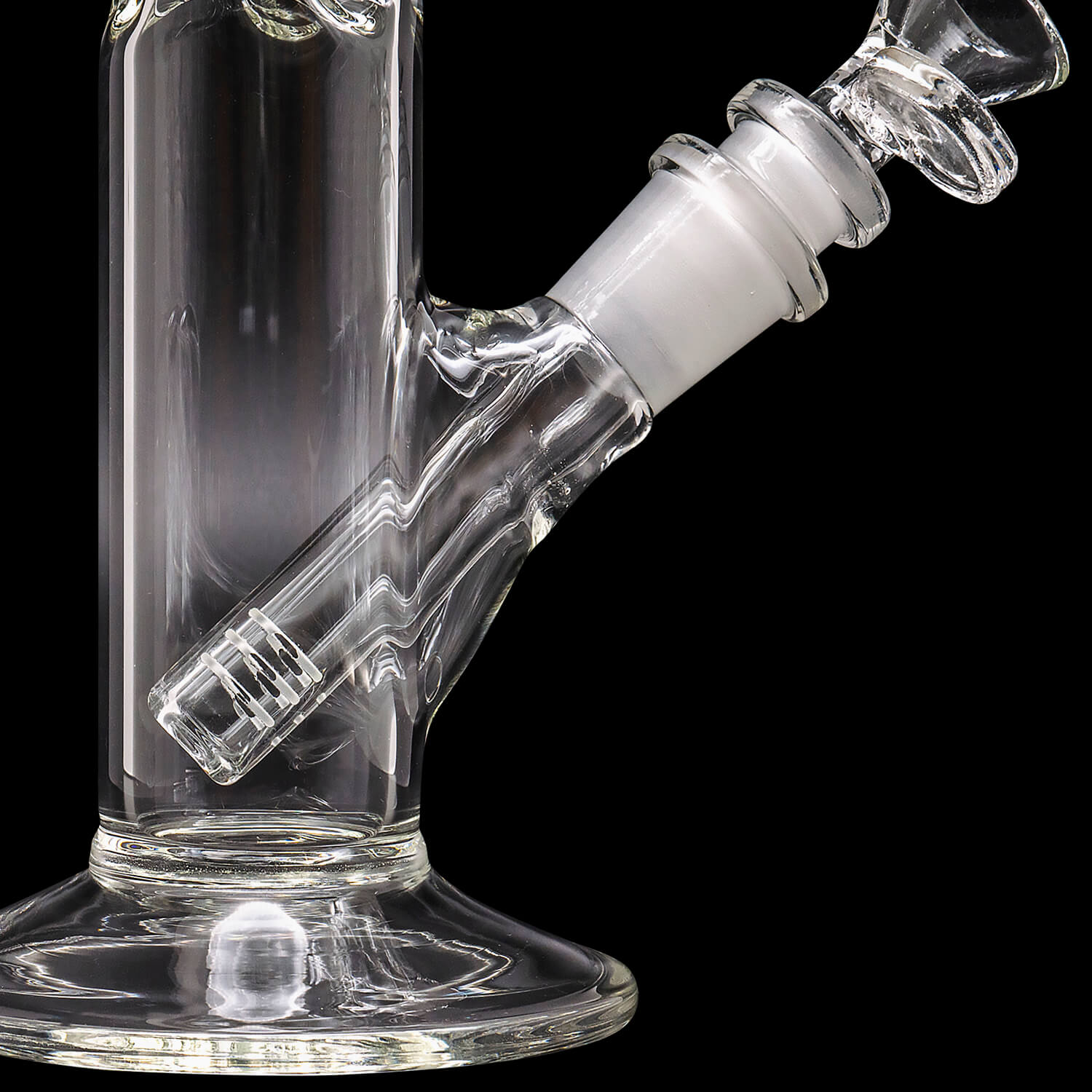 LA Pipes 12" Clear Straight Shot Bong (ONLINE ONLY)