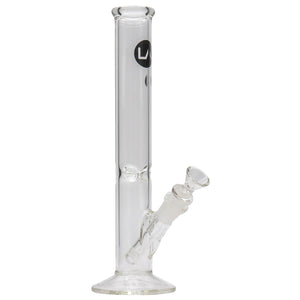 LA Pipes 12" Clear Straight Shot Bong (ONLINE ONLY)