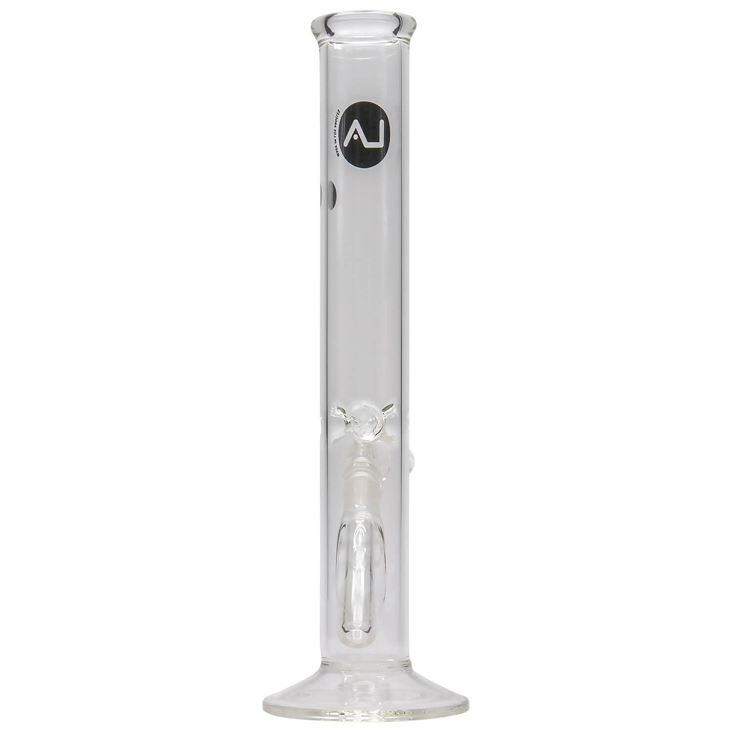 LA Pipes 12" Clear Straight Shot Bong (ONLINE ONLY)