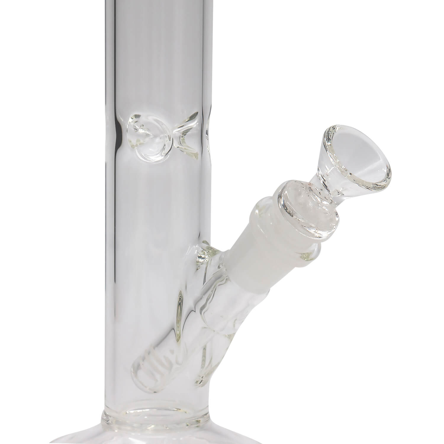 LA Pipes 12" Clear Straight Shot Bong (ONLINE ONLY)