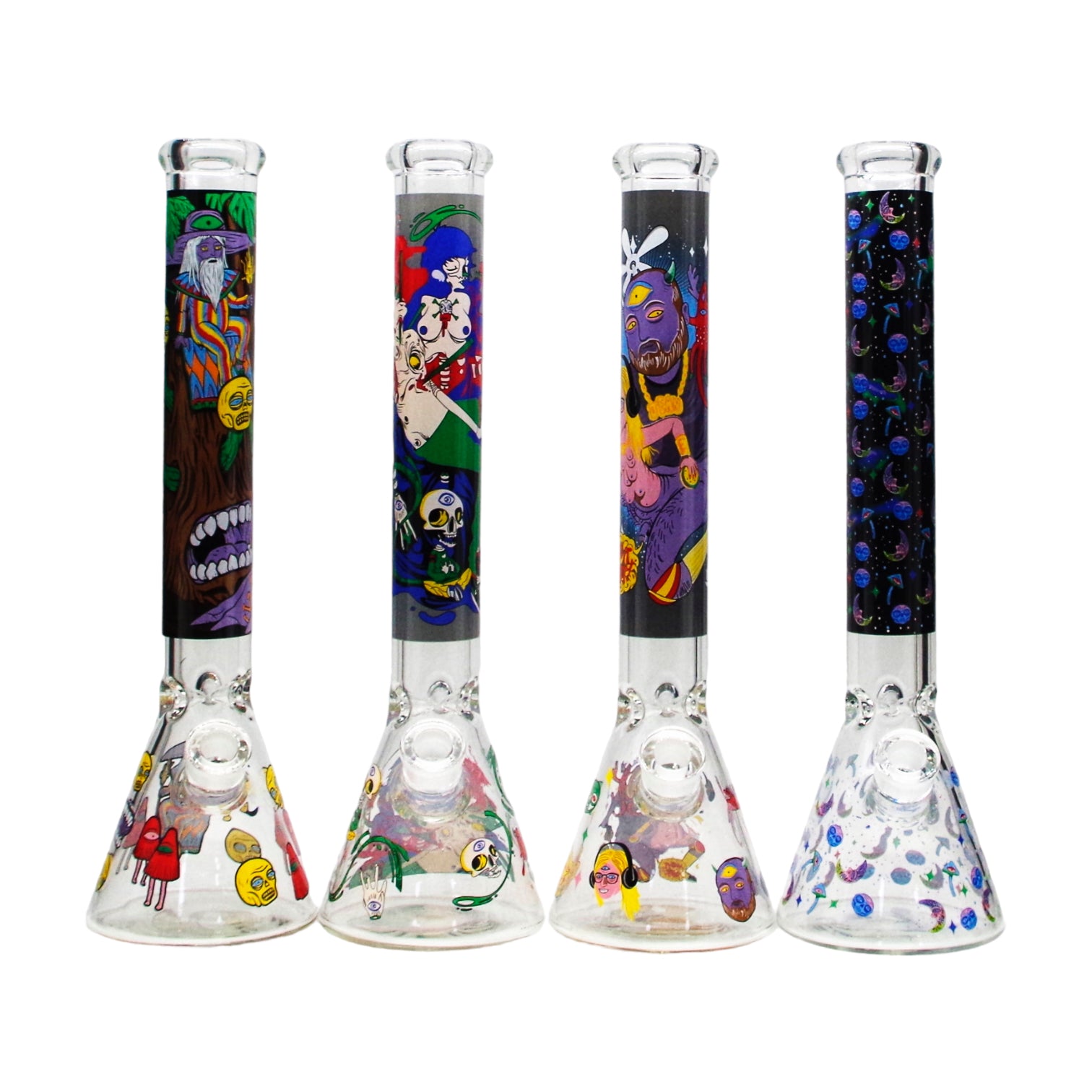 Cartoon Graphic Beaker - B
