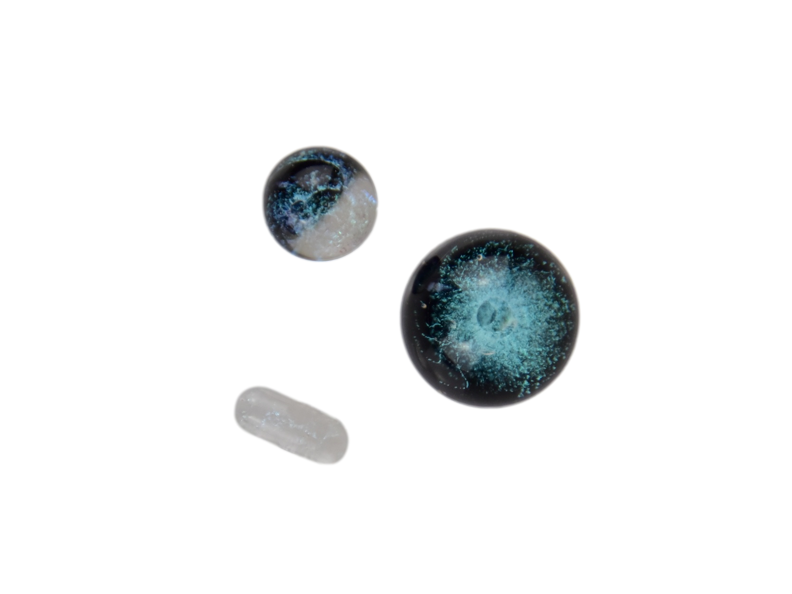 Dichro Sparkle Slurper Set (3 pcs.) Large - Blue