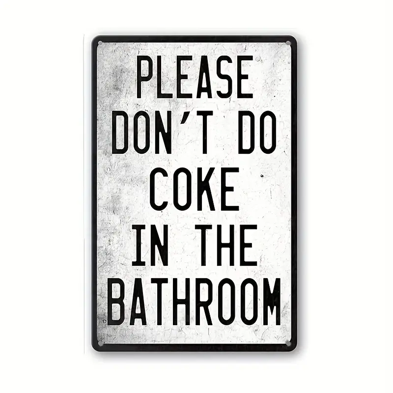 Funny Signs - No Coke