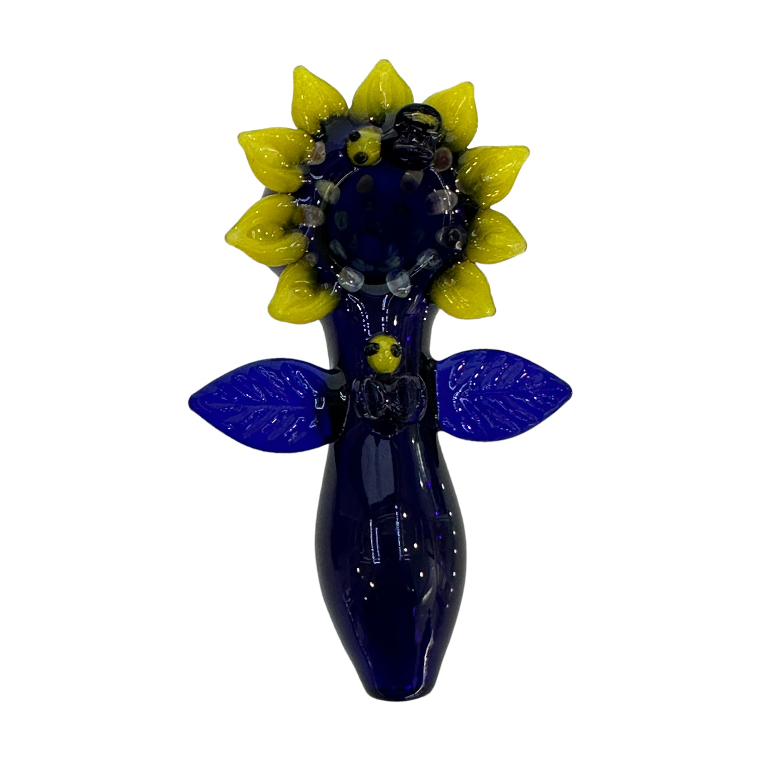 Colorful Sunflower Spoon - Blue
