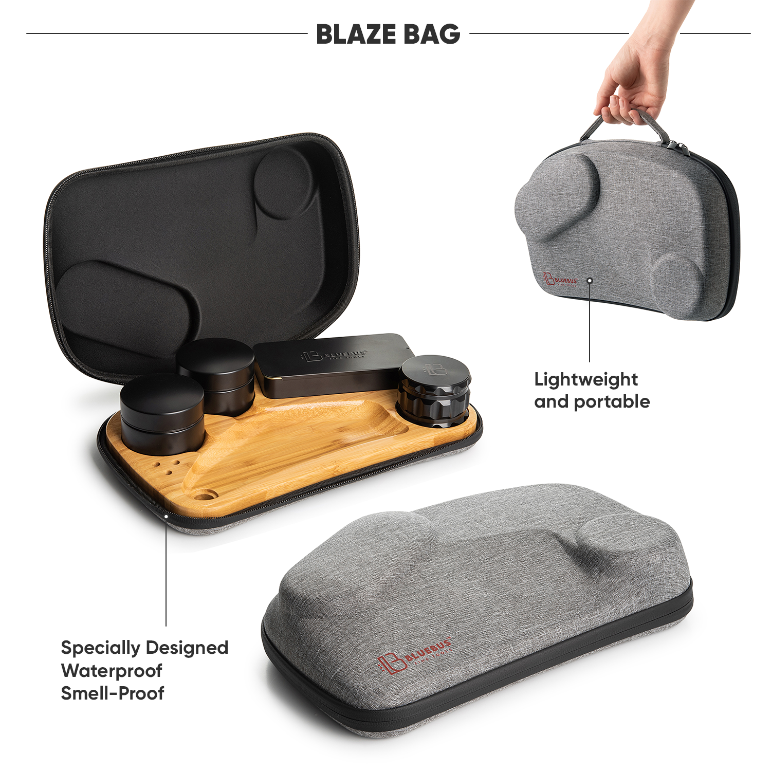 BLAZE Wooden Rolling Tray (ONLINE ONLY)