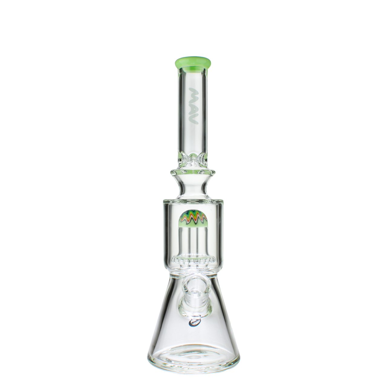 13" Wig Wag UFO Beaker Water Pipe - White