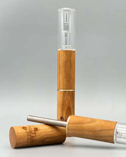 Honey Labs Honey Dabber 3 - Black Walnut / Titanium