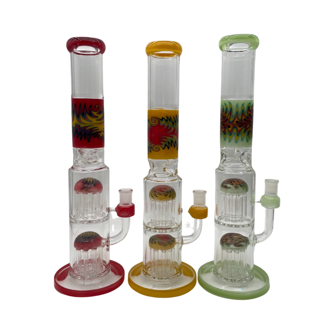 Wag Wig Double Tree Perc Bong (Online Only)