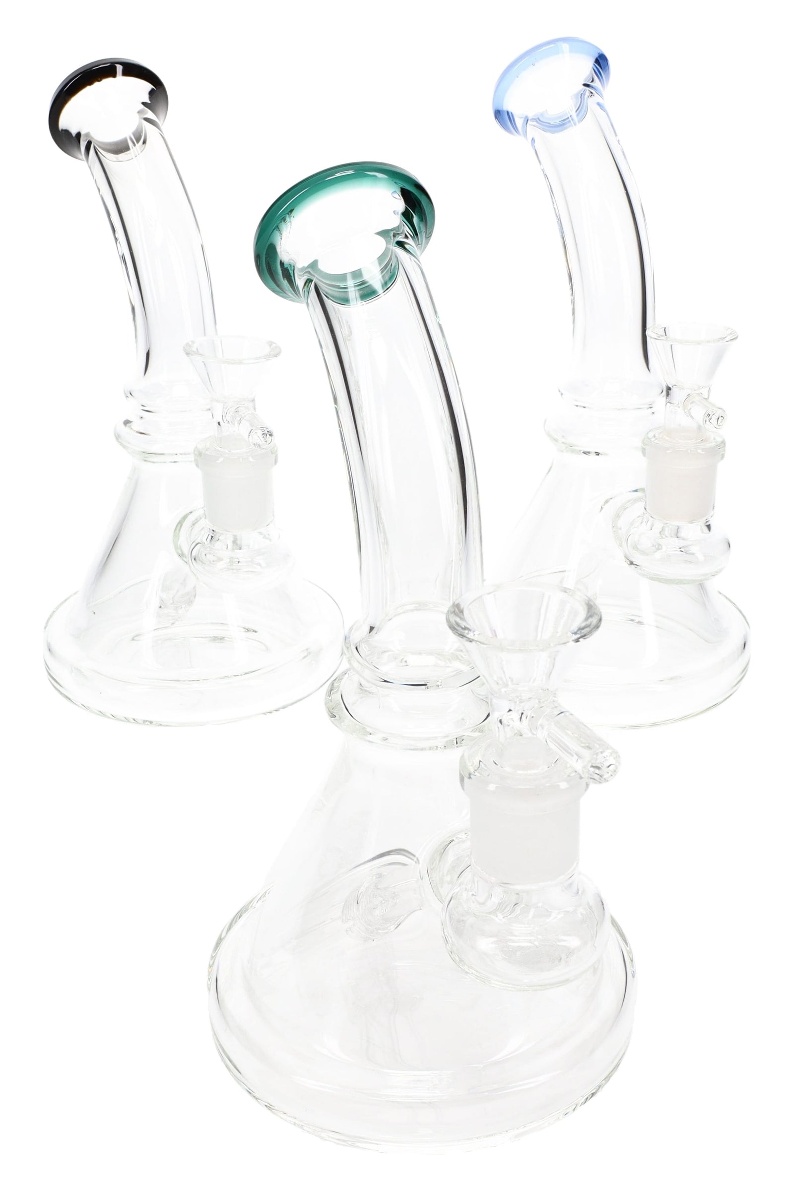Clear Stemless Beaker Bong “Matrix Mini” – Matrix Stem – 7½″ (ONLINE ONLY)