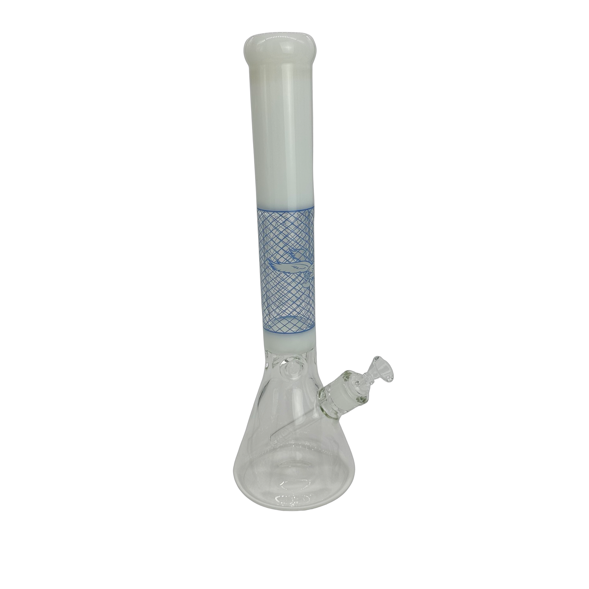 16" Colored Beaker - White