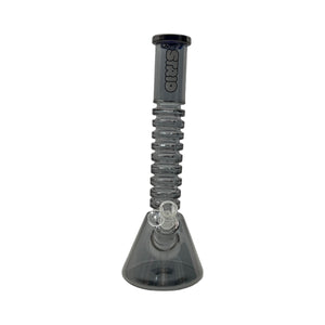17" Ribbed Bong - Blue