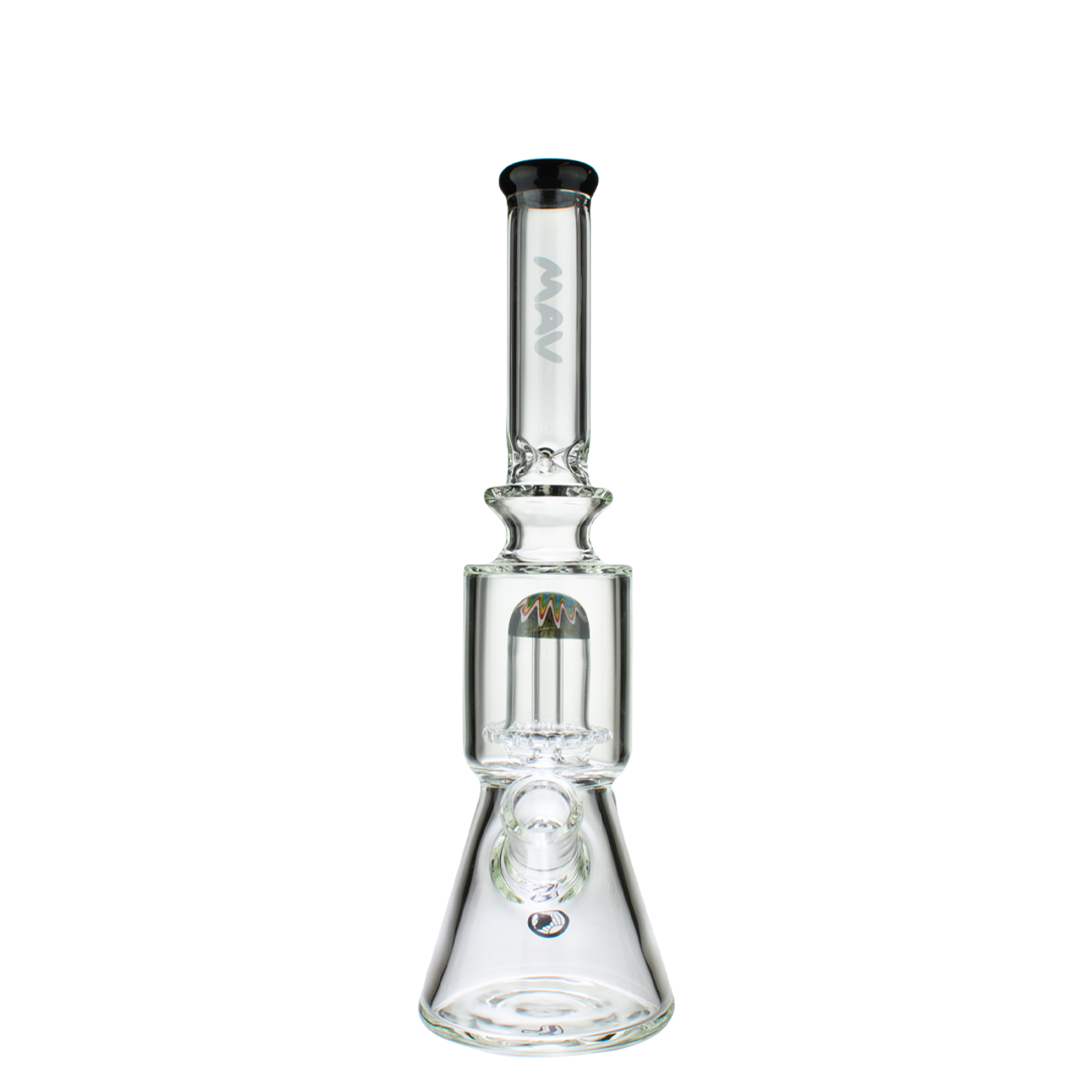 13" Wig Wag UFO Beaker Water Pipe - Black