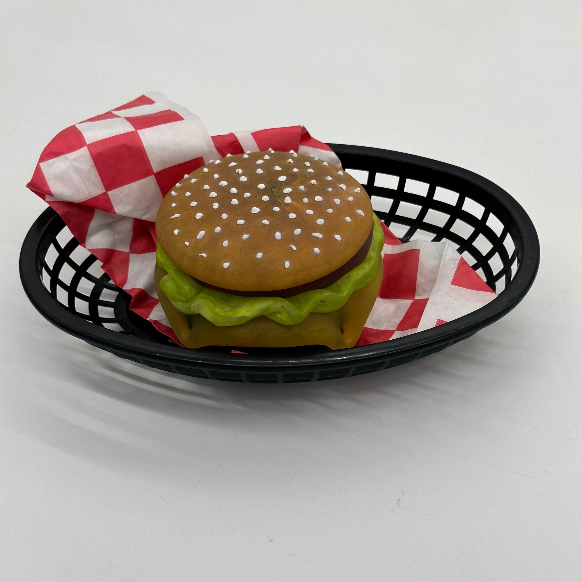 John Miller Burger Sandblasted