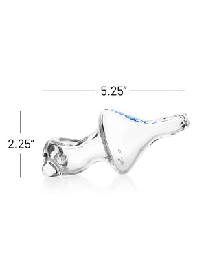 6" Helix™ Mini Hand Pipe - Clear (ONLINE ONLY)