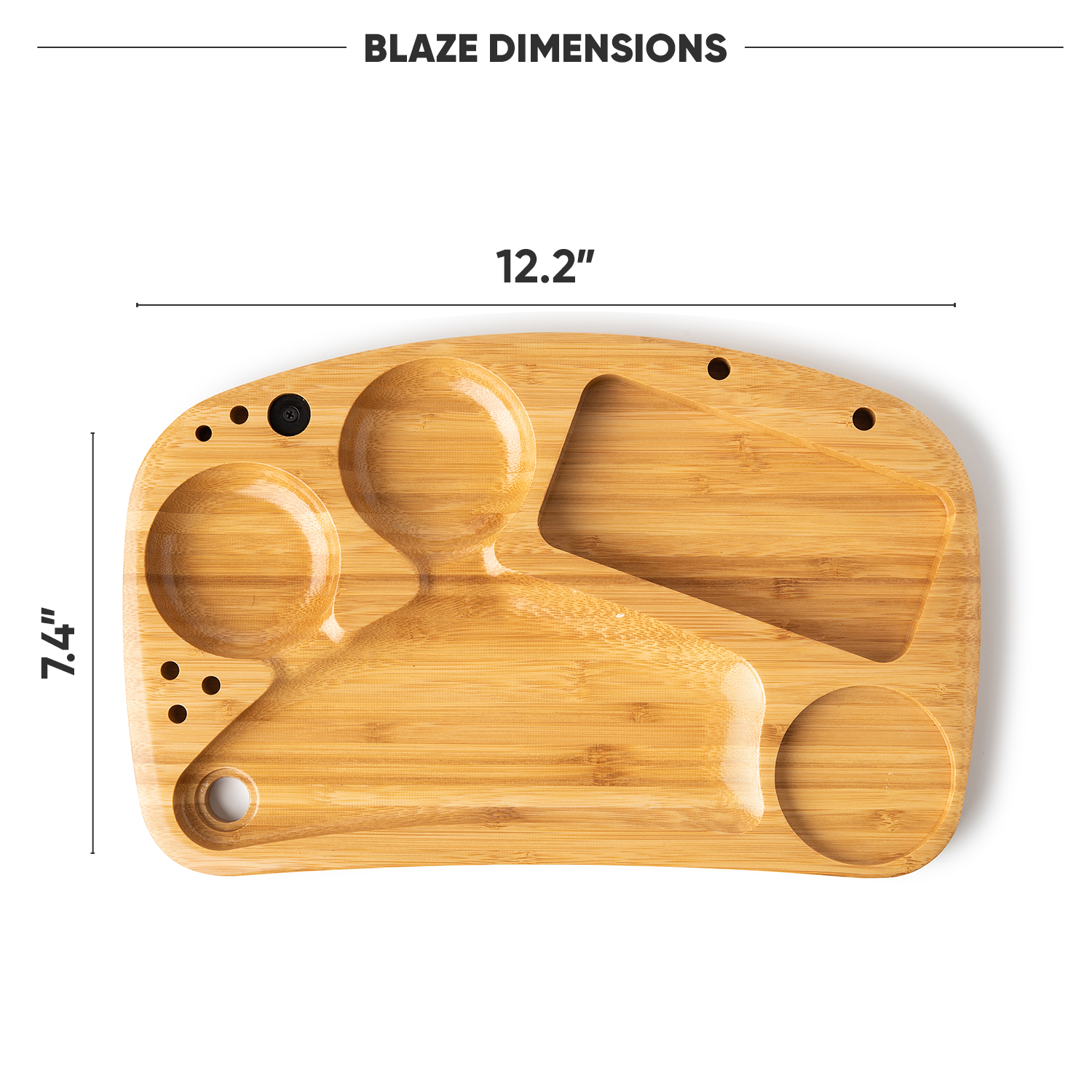 BLAZE Wooden Rolling Tray (ONLINE ONLY)