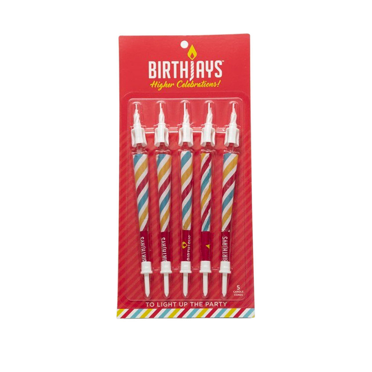 BIRTHJAYS BIRTHDAY PRE-ROLLED CONES - PACK OF 5