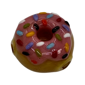 KGB Glass Donut Pipe Micro Strawberry Sprinkles