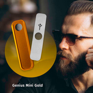 Gold Mini Genius Pipe (ONLINE ONLY)