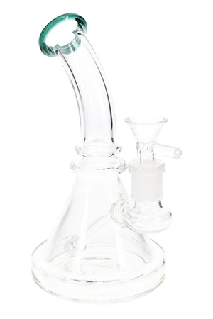 Clear Stemless Beaker Bong “Matrix Mini” – Matrix Stem – 7½″ (ONLINE ONLY)