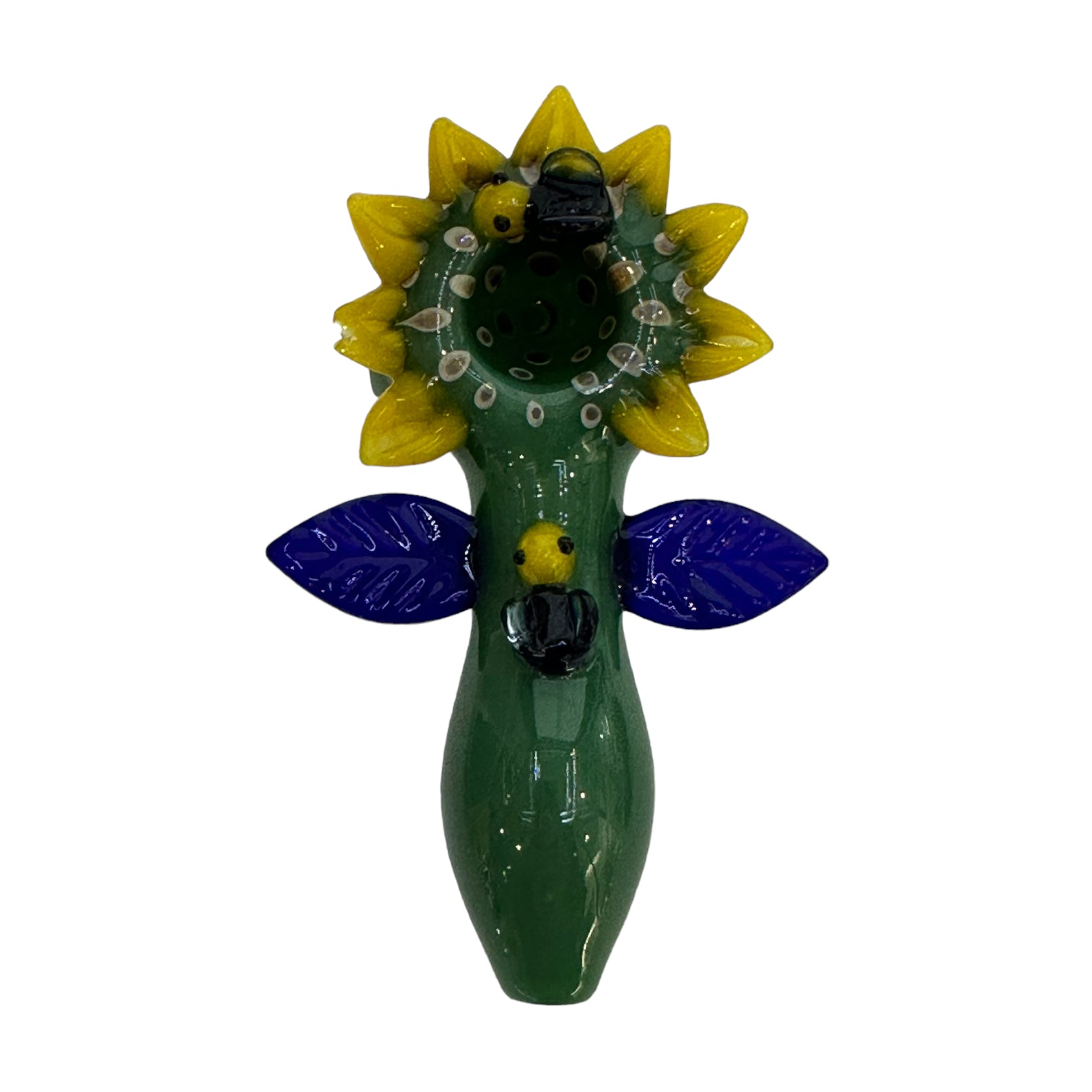 Colorful Sunflower Spoon - Green