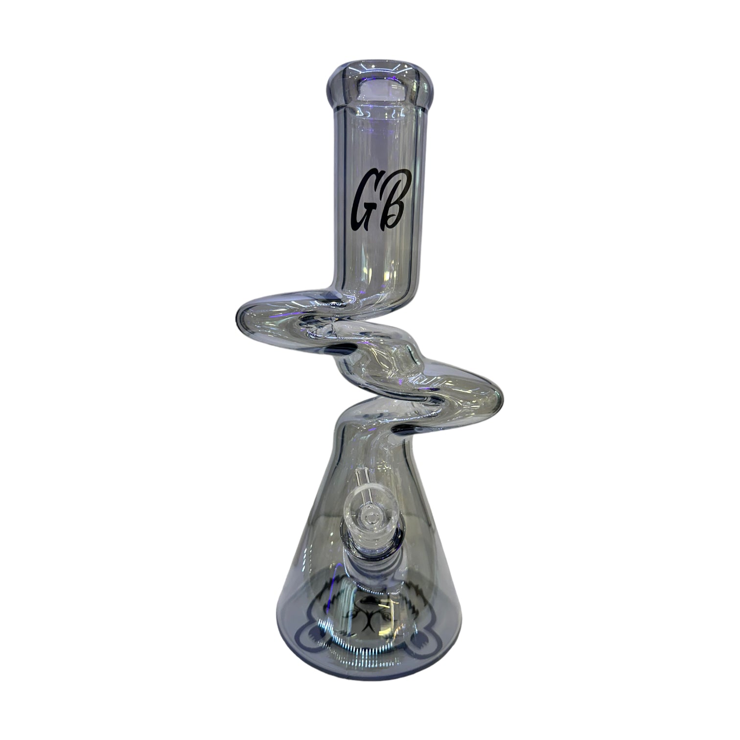 Green Bear Zig Zag Beaker - Blue