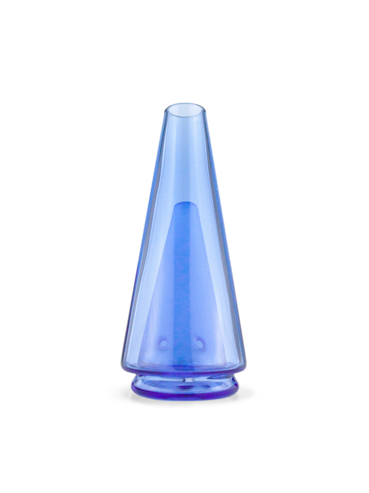 Puffco Peak Pro Glass Bubbler - Royal Blue
