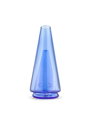 Puffco Peak Pro Glass Bubbler - Royal Blue