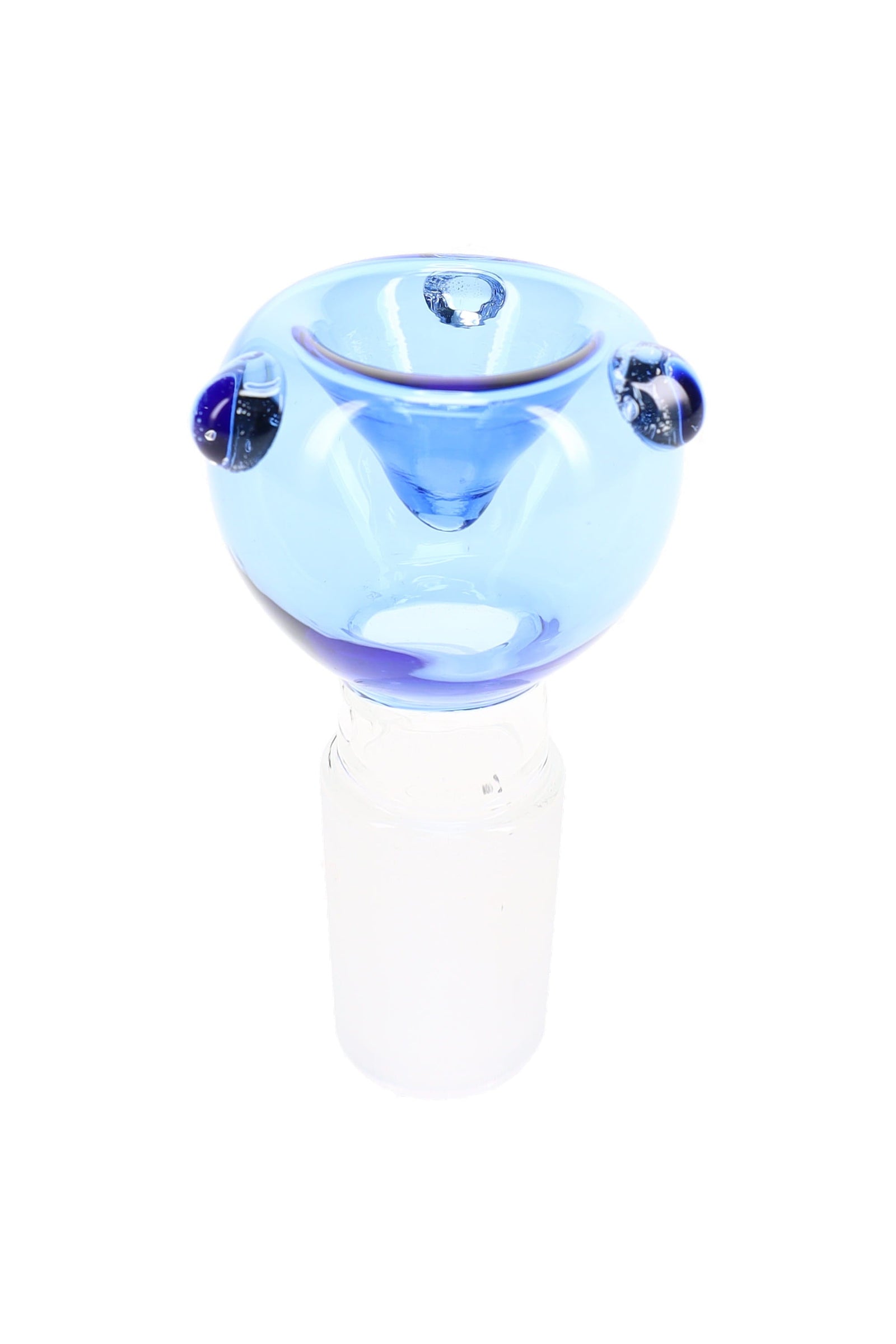 Colored Glass 18.8 mm Male Bowl “Dot Drop” – Assorted Colors (ONLINE ONLY)