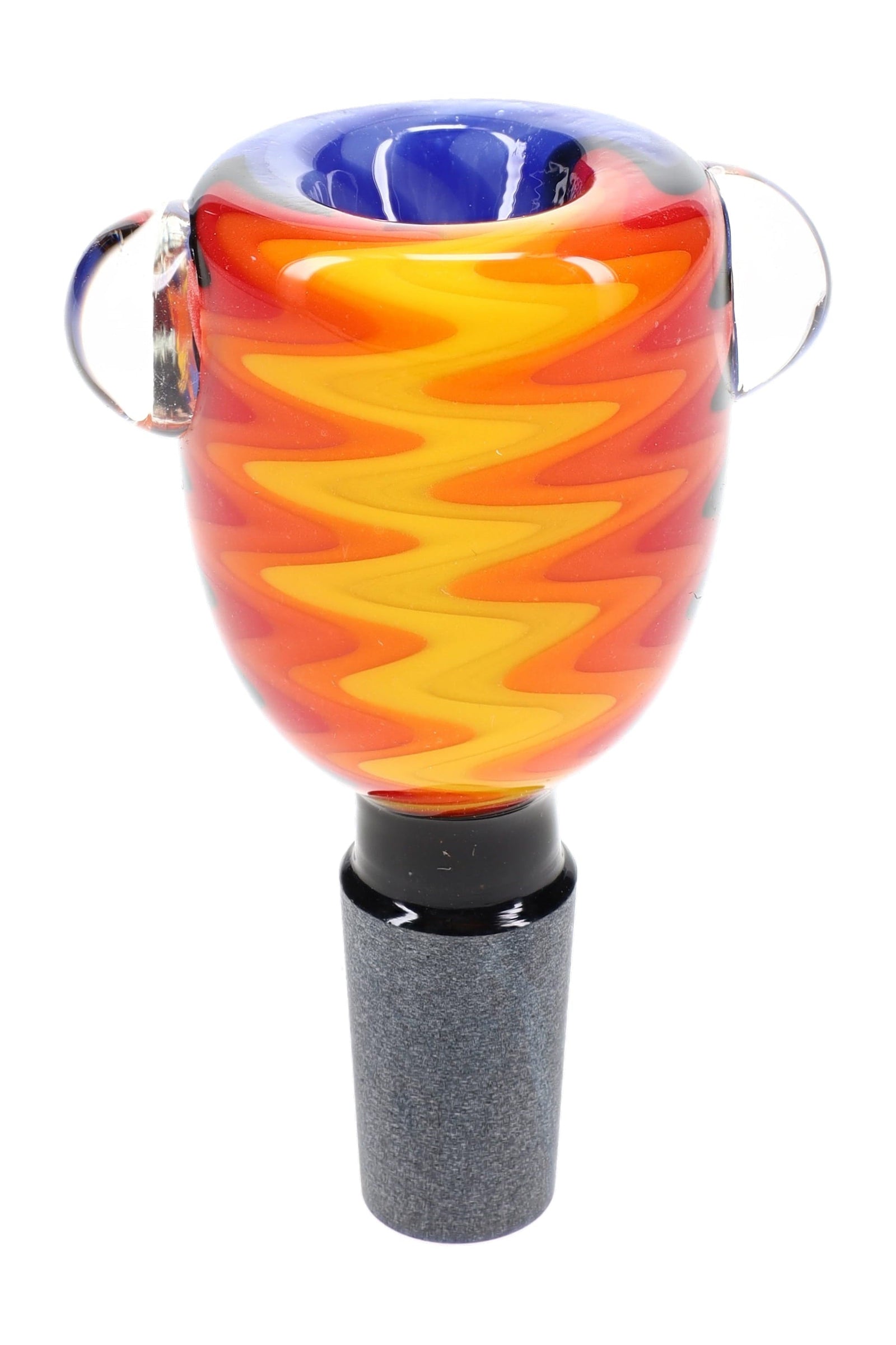 Multicolor Reverse Glass 14.5 mm Male Bowl “Marble Pop” – Assorted Colors (ONLINE ONLY)