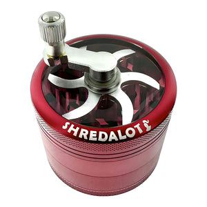 Sir Shredalot Crank top 4 part Grinder (ONLINE ONLY)