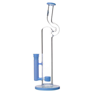 Calibear 16" Natty Neck Flower Bong | Flower of Life Perc Glass Water Pipe (ONLINE ONLY)
