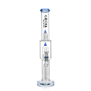 16" Triple Rocket-Perc Scientific Glass Bong | Croia Glass (ONLINE ONLY)