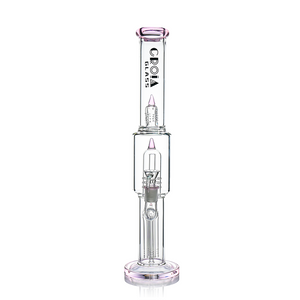 16" Triple Rocket-Perc Scientific Glass Bong | Croia Glass (ONLINE ONLY)