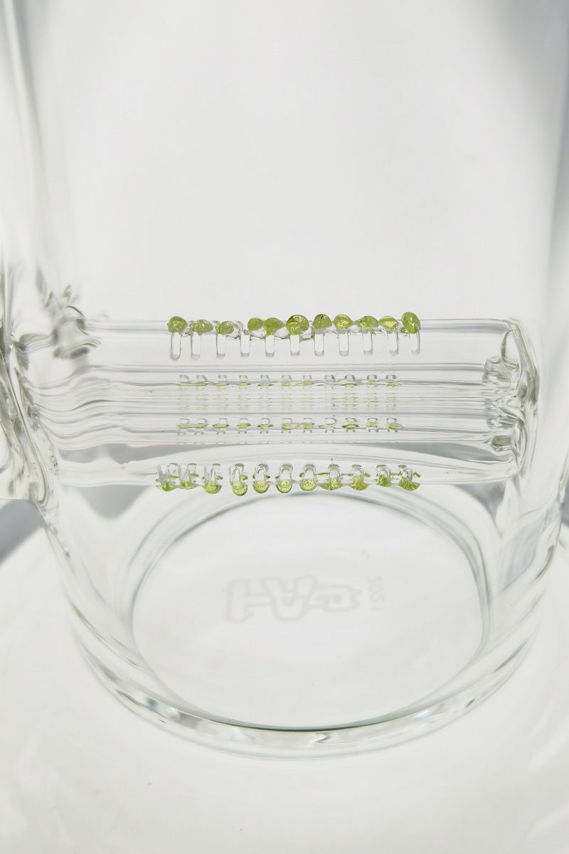 TAG - 12" Bent Neck Triple Super Slit Multiplying Inline Diffuser 65x5MM (18MM Female)(ONLINE ONLY)