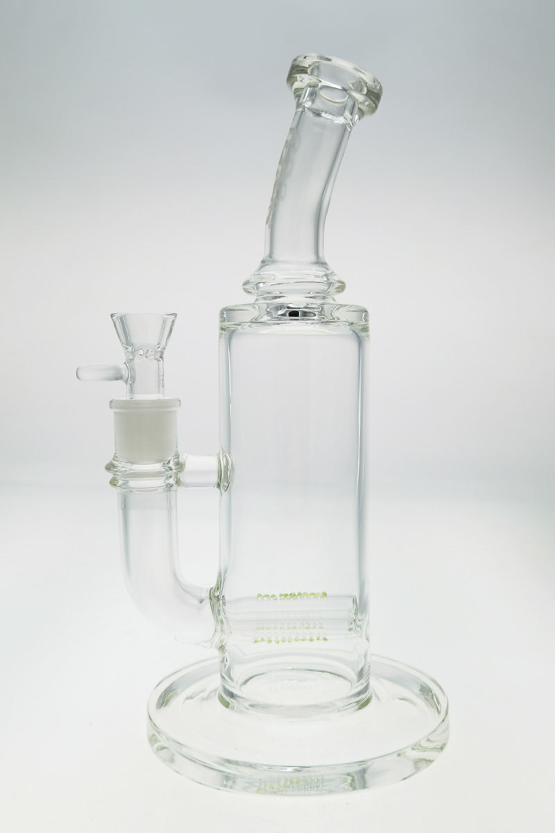 TAG - 12" Bent Neck Triple Super Slit Multiplying Inline Diffuser 65x5MM (18MM Female)(ONLINE ONLY)